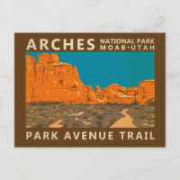 Parc national Arches Utah Park Avenue Trail 2