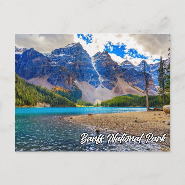 Carte Postale Parc national Banff, Alberta, Canada (Devant)