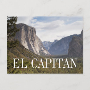 Carte Postale Parc national California El Capitan Yosemite