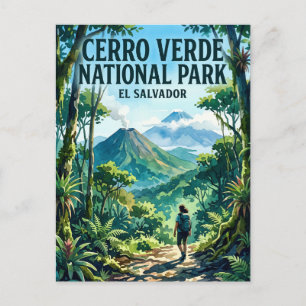 Carte Postale Parc national Cerro Verde El Salvador