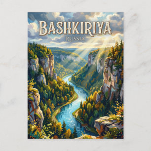 Carte Postale Parc national de Bachkirie Russie