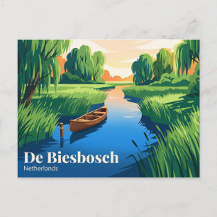 Carte Postale Parc national De Biesbosch Pays-Bas