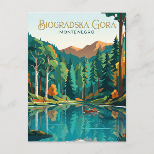 Carte Postale Parc national de Biogradska Gora Monténégro