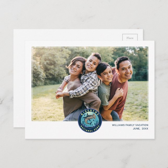 Carte Postale Parc national de Biscayne (Devant / Derrière)