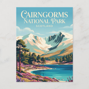 Carte Postale Parc national de Cairngorms Écosse
