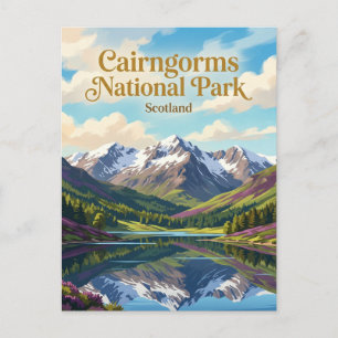 Carte Postale Parc national de Cairngorms Écosse