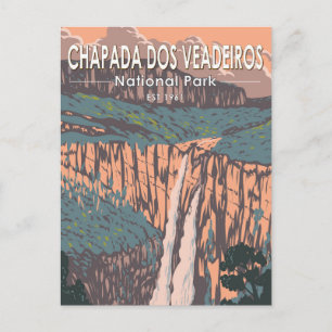 Carte Postale Parc national de Chapada Dos Veadeiros Brésil Voya