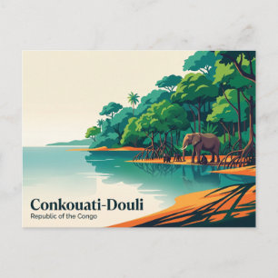 Carte Postale Parc national de Conkouati-Douli