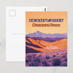 Carte Postale Parc national de Death Valley Californie Nevada