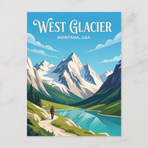 Carte Postale Parc national de Glacier USA