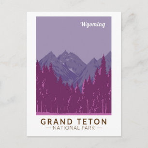 Carte Postale Parc national de Grand Teton Parc national de Teto