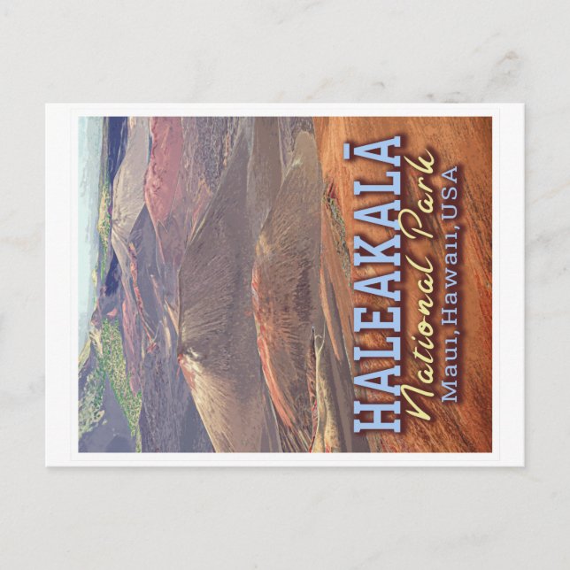 CARTE POSTALE PARC NATIONAL DE HALEAKALA - HAWAII ÉTATS-UNIS (Devant)