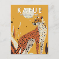 Parc national de Kafue Zambie Vintage