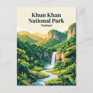 Carte Postale Parc national de Khun Khan Thaïlande