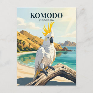 Carte Postale Parc national de Komodo Indonésie