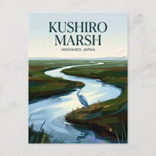 Carte Postale Parc national de Kushiro Shitsugen Japon