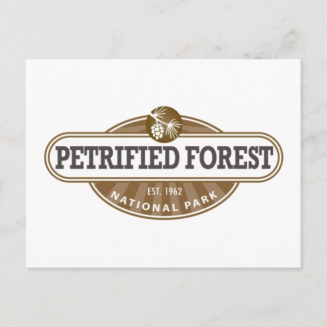 Carte Postale Parc national de la Forêt Petrifiée (Devant)