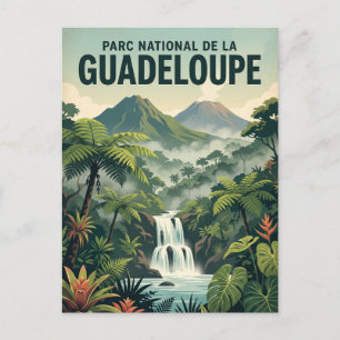 Carte Postale Parc national de la Guadeloupe France