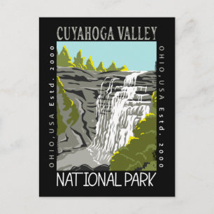 Carte Postale Parc national de la vallée de Cuyahoga Ohio en dét