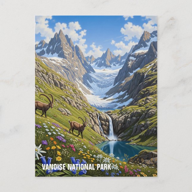 Carte Postale Parc national de la Vanoise France Travel (Devant)