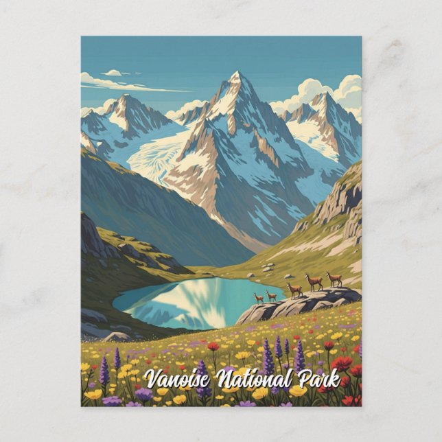 Carte Postale Parc national de la Vanoise France Travel (Devant)