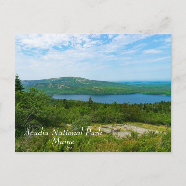 Carte Postale Parc national de l'Acadie dans le Maine (Devant)