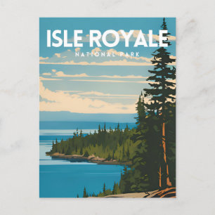 Carte Postale Parc national de l'Isle Royale