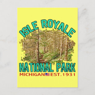 Carte Postale Parc national de l'Isle Royale, Michigan
