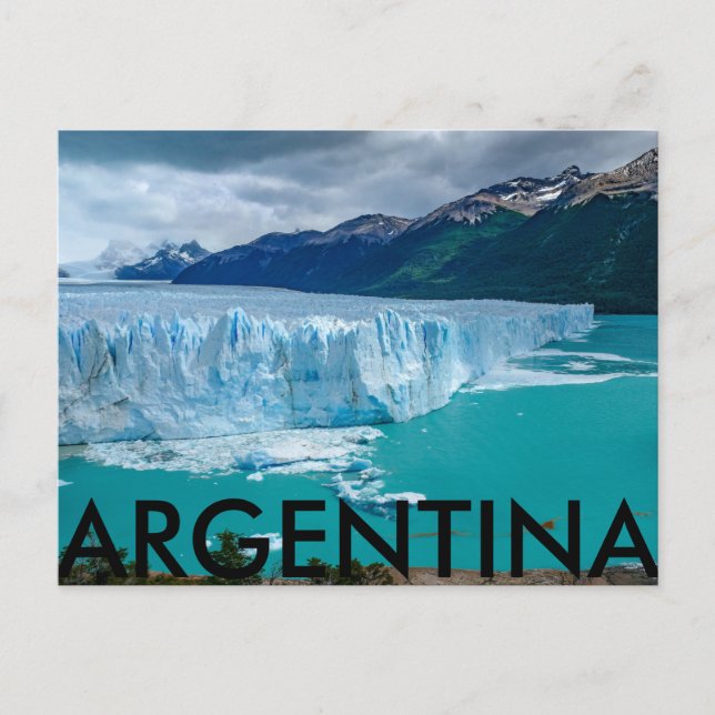 Carte Postale Parc national de Los Glaciares, Argentine (Devant)