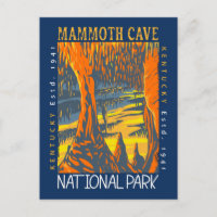 Parc national de Mammoth Cave Kentucky désorganisé