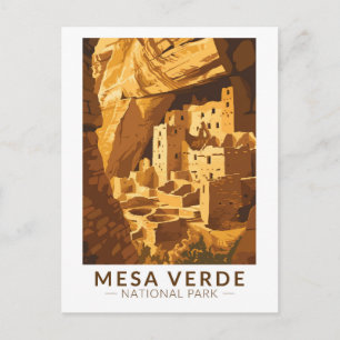 Carte Postale Parc national de Mesa Verde Cliff Palace Travel Ar