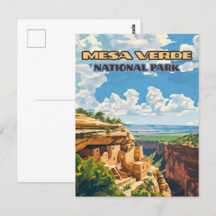 Carte Postale Parc national de Mesa Verde Colorado Cliff House