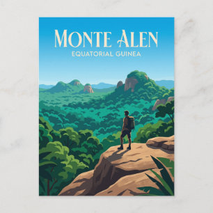 Carte Postale Parc national de Monte Alén Guinée équatoriale