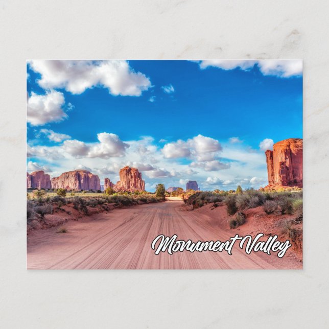 Carte Postale Parc national de Monument Valley, Arizona (Devant)