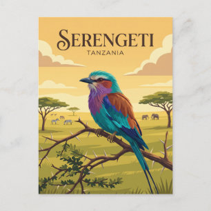 Carte Postale Parc national de Serengeti Tanzanie