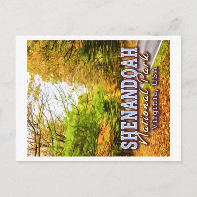 CARTE POSTALE PARC NATIONAL DE SHENANDOAH - VIRGINIE ÉTATS-UNIS (Devant)
