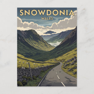 Carte Postale Parc national de Snowdonia Pays de Galles