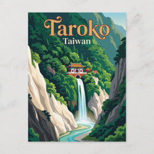 Carte Postale Parc national de Taroko Taïwan