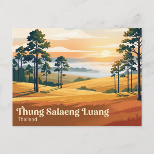 Carte Postale Parc national de Thung Salaeng Luang Thaïlande