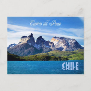 Carte Postale Parc national de Torres del Paine, Chili