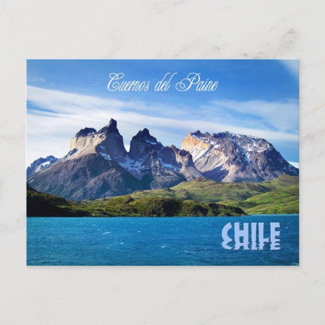 Carte Postale Parc national de Torres del Paine, Chili (Devant)
