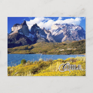 Carte Postale Parc national de Torres del Paine, Chili