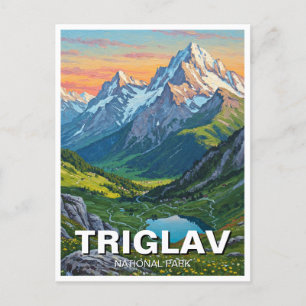 Carte Postale Parc national de Triglav Slovénie Travel