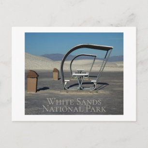 Carte Postale Parc national de White Sands Nouveau Mexique