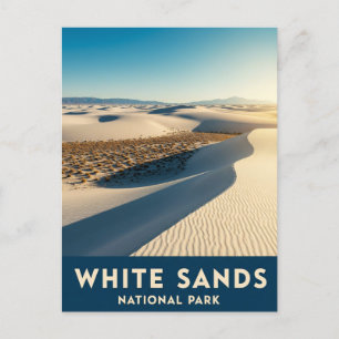 Carte Postale Parc national de White Sands Nouveau-Mexique