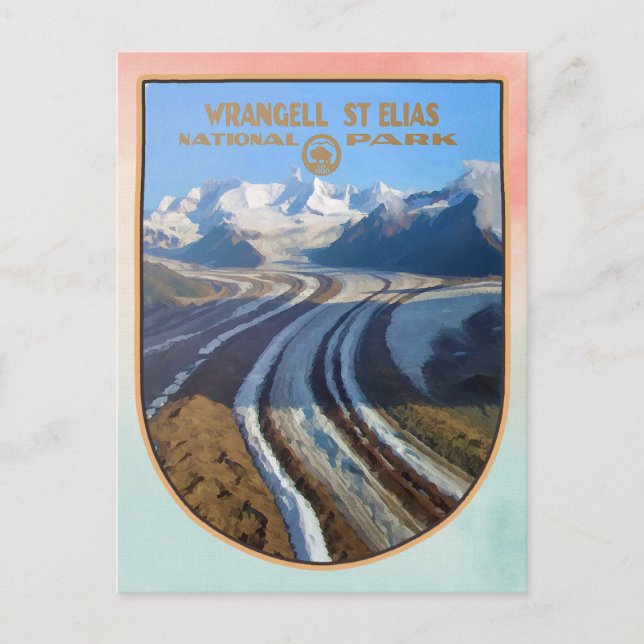 Carte Postale Parc national de Wrangell-St. Elias (Devant)