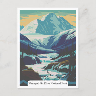 Carte Postale Parc national de Wrangell-St. Elias, Alaska États-