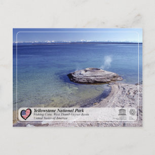Carte Postale Parc national de Yellowstone - Fishing Cone