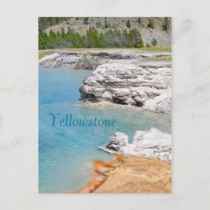 Carte Postale Parc national de Yellowstone Sources d'eau chaude