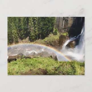 Carte Postale Parc national de Yosemite Californie Arc-en-ciel s